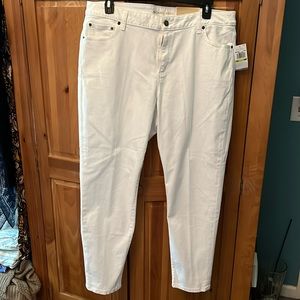 Michael Kors White Selma Skinny Jeans - 18W